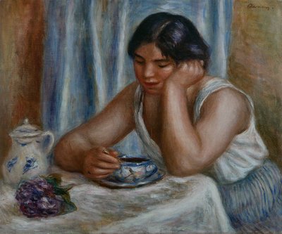The Cup of Chocolate by Pierre Auguste Renoir